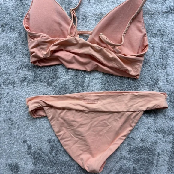 Billabong Orange and Pink Bikinis-and-tankini-sets with Twisted Front Design - Picture 8 of 8